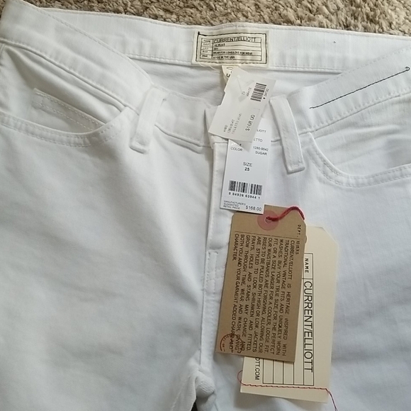 Current Elliott Original Ankle Stiletto Sugar Jeans - Picture 6 of 15